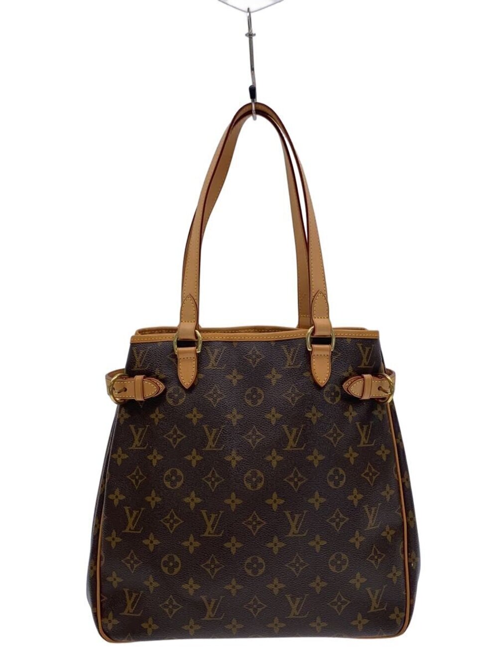 LOUIS VUITTON Batignolles Vertical Monogram Canvas Brown